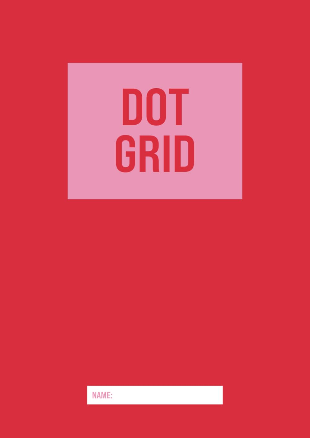 Dot Grid Notebook - Blush